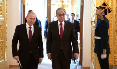 Путин провел переговоры с главой Казахстана