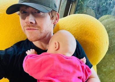 Руперт Грин завел Instagram и показал фотографию с дочкой