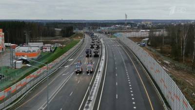 В Подмосковье запустили самый протяженный участок Центральной кольцевой автодороги