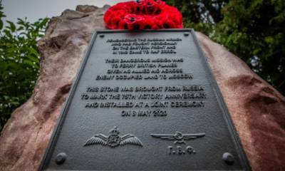 Мемориал советским летчикам установили в Шотландии
