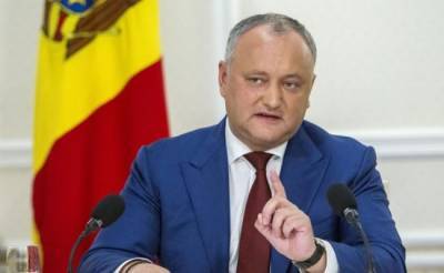 Додон может опротестовать результаты выборов президента Молдавии