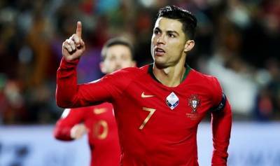 Роналду забил 102-й мяч за сборную Португалии