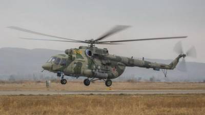 Российские вертолеты задействуют в операции в Нагорном Карабахе