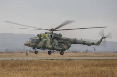 Вертолеты Ми-8 и Ми-24 ВКС РФ будут контролировать ситуацию в Нагорном Карабахе