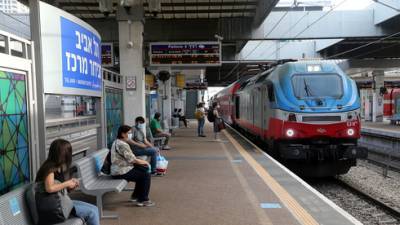 Из-за кабана нарушено движение поездов между Тель-Авивом и Хайфой