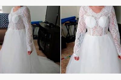 Невесту подняли на смех за попытку продать неудачное платье за 200 долларов
