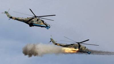 Россия задействует военные вертолеты в Нагорном Карабахе