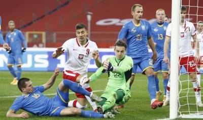 Сборная Украина в товарищеском матче проиграла Польше