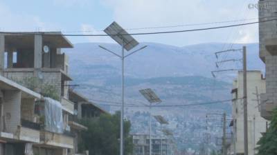Ремонт электросетей начался в пригороде Дамаска