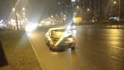 Пьяный водитель врезался маршрутку на улице Типанова