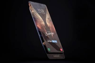 Samsung изобрела смартфон с «бесконечным» экраном