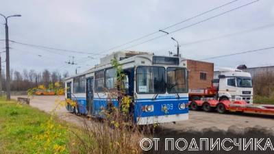 В Смоленск прибыли первые московские троллейбусы