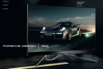 AOC и Porsche Design представили новый игровой монитор Porsche Design AOC AGON PD27 стоимостью 29999 грн