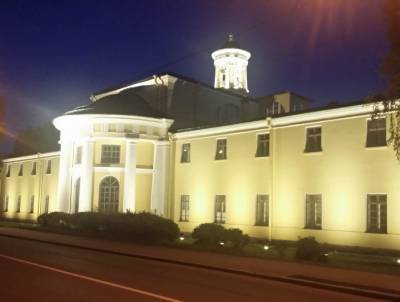 Старейшее здание Павловска получило художественную подсветку