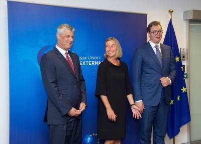 Косовары согласились сесть за стол переговоров с Сербией по требованию ЕС - news-front.info - Швейцария - Сербия - Брюссель - Косово - Албания