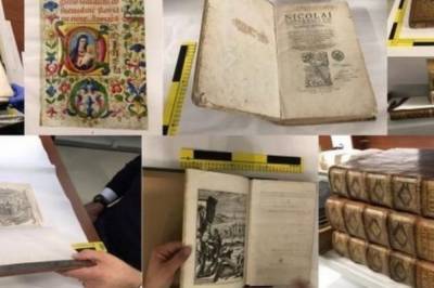 Украденные книги Галилея и Ньютона нашли в румынском селе