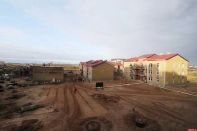 Строители псковского соцгородка отстают от плана на 60 дней