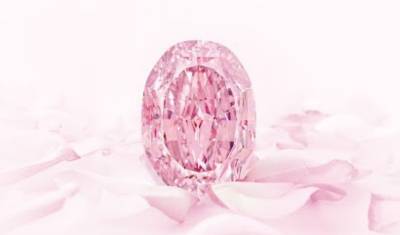 Добытый в России розовый бриллиант продали за рекордные 26,6 миллиона долларов