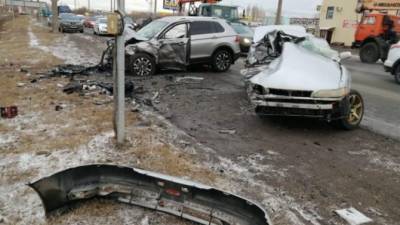 Водитель иномарки погиб в ДТП под Оренбургом