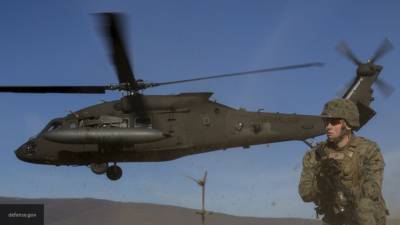 Военнослужащие США пострадали при падении вертолета в Египте