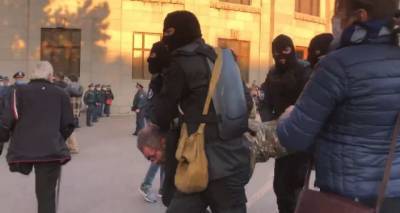 Акция протеста сторонников "Сасна Црер": полиция начала массовые задержания — видео