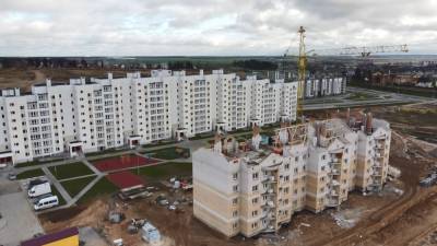 В Смолевичах построили современный жилой комплекс