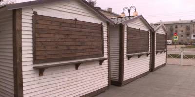 Ярмарочные домики в Приокском разрушают вандалы