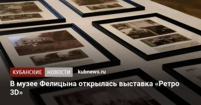 В музее Фелицына открылась выставка «Ретро 3D»