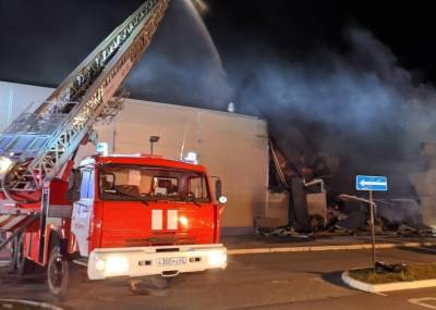 Стала известна предварительная причина возгорания в ТЦ в Рязани