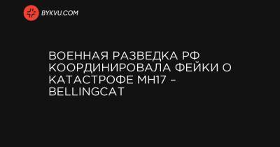 Военная разведка РФ координировала фейки о катастрофе МН17 – Bellingcat