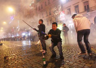 Новый год в центре Праги пройдет без пиротехники