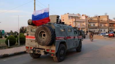 В Сирии совершено нападение на военных полицейских РФ