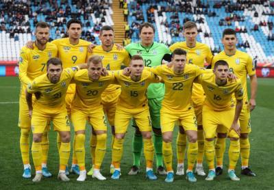 Стало известно расписание матчей сборной Украины на Евро-2020