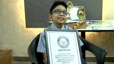 Шестилетний программист из Индии попал в Кингу рекордов Гиннеса