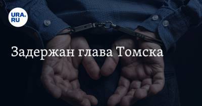 Задержан глава Томска