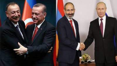 Сила Эрдогана, победа Путина и конфуз ЕС и НАТО: западная пресса о Карабахе