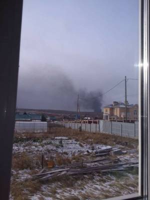 На мусорном полигоне под Челябинском произошел пожар