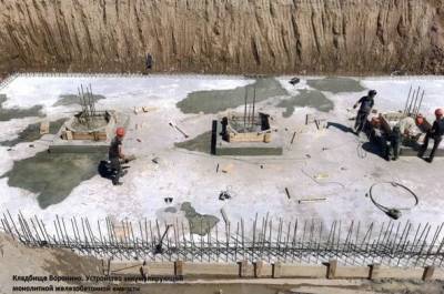 Строительство нового кладбища в Воронино завершено на 80%