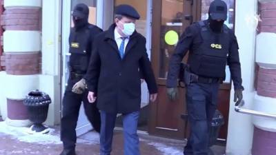 Задержание мэра Томска сняли на видео