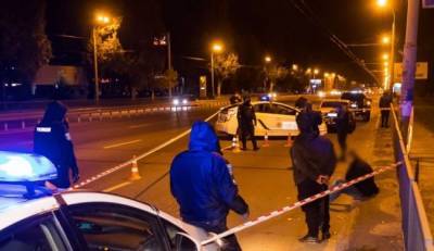 В Киеве в перестрелке ранен полицейский