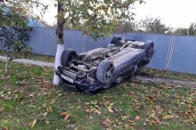 В Новороссийске машина «Mercedes-Benz» налетела на пешехода и перевернулась