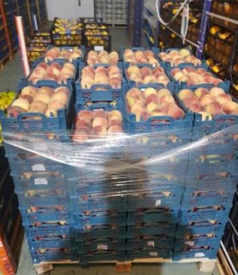 В Ростовской области уничтожили больше полутонны санкционных персиков