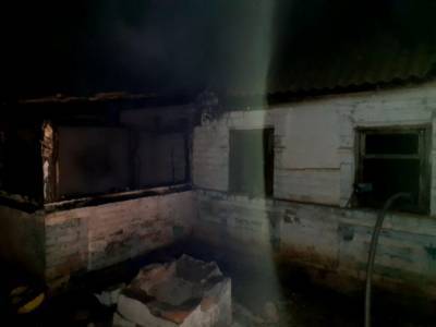 При пожара в частном доме погибла 54-летняя жительница Запорожской области
