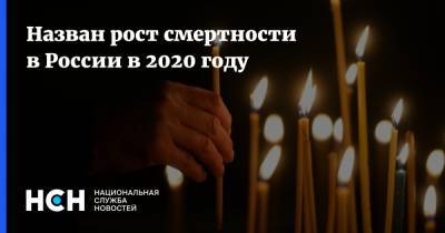 Назван рост смертности в России в 2020 году