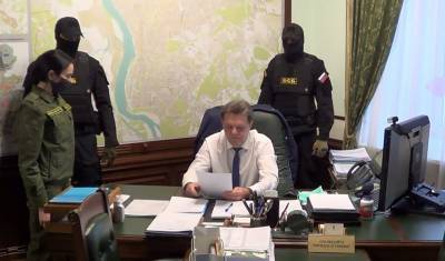 Видео дня: СК показал момент задержания мэра Томска