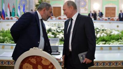 Песков рассказал о телефонном разговоре Путина и Пашиняна