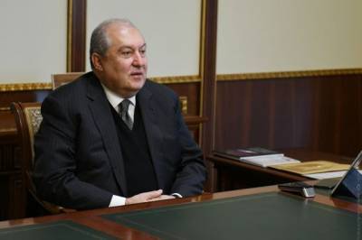 Президент Армении призвал вернуться к вопросу о статусе Карабаха