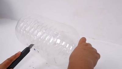 Нетривиальный способ переработки пластиковых бутылок