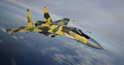Воздушный бой на Су-35С показали на видео
