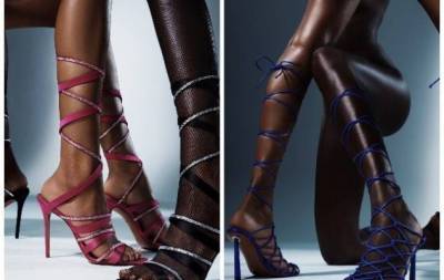 Дерзко и провокационно: Рианна выпустила коллекцию обуви вместе с дизайнером Аминой Муадди (ФОТО)